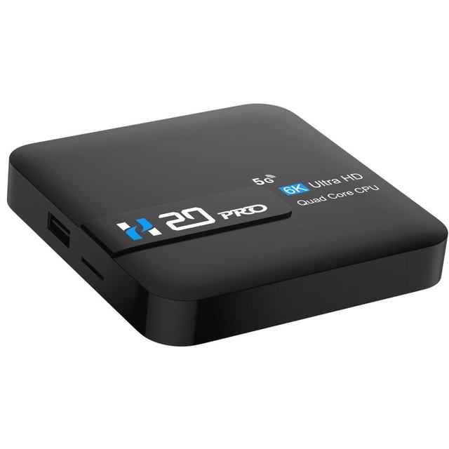 2026 NEW H20Pro 6KAndroid 14.0 Smart TV Box Allwinner Quad-Core 2GB+16GB 100M 4K Media Player Set Top H20Pro Android TV Box