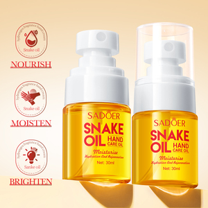 Aceite Esencial Suavizante para Manos Sadoer OEM con Aceite de Serpiente para una Hidratación Duradera y Cuidado de la Barrera Cutánea 30ml - Product Image 2