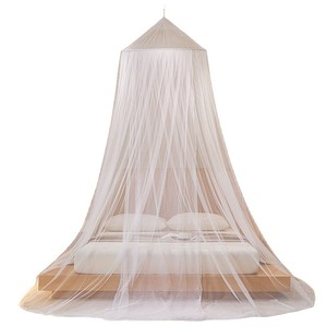 Mosquitera de Cúpula Colgante para Cama Doble, Uso en Todas las Estaciones, Diseño Sólido, para Adultos - Product Image 4
