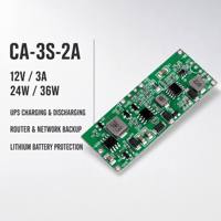 Module UPS DC 12V 3A 24W/36W pour la sauvegarde de routeurs réseau, charge et décharge de batteries au lithium, carte de protection PCB