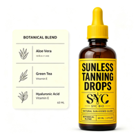 Sérum Bronzant à Absorption Rapide OEM avec Mélange Botanique pour un Éclat Naturel Effet Soleil – Autobronzant Visage et Corps à Absorption Rapide