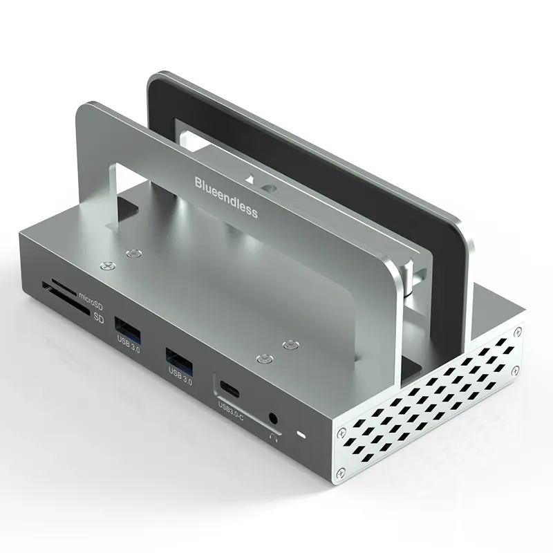 The New Listing 1M Computer Splitter Dock Power Cheap C Charging PD USB Hub 7 Port