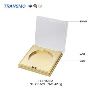 Wholesale Powder Boxes for <b>Blush</b> Eye Shadow Palette with Mirror <b>Blush</b> Packaging Plastic 6.5ml Empty Cosmetic Container - Product Image 3