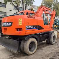 Obral DOOSAN DH60 mesin penggerak Usedearth traktor bekas dengan harga murah ekskavator roda