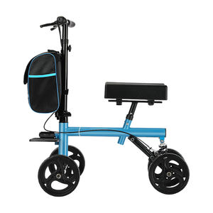 पैर की चोट के लिए घुटने के रोलेटर वॉकर-पैर की चोट के लिए टिकाऊ स्टील चिकित्सा चलने में मदद वयस्क उपयोग - Product Image 3