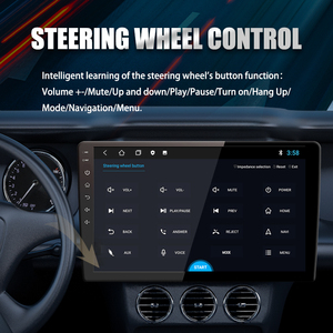 Reproductor multimedia con pantalla táctil de 9 pulgadas y Radio, autorradio estéreo 2 Din con sistema de navegación, Android, DVD, para coche - Product Image 5