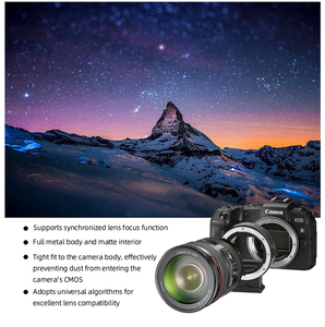 Adaptador de montura de lente práctico de alta calidad Leedsen para <span class=keywords><strong>Canon</strong></span> EOS a compatibilidad de cámara sin espejo <span class=keywords><strong>Canon</strong></span> - Product Image 6
