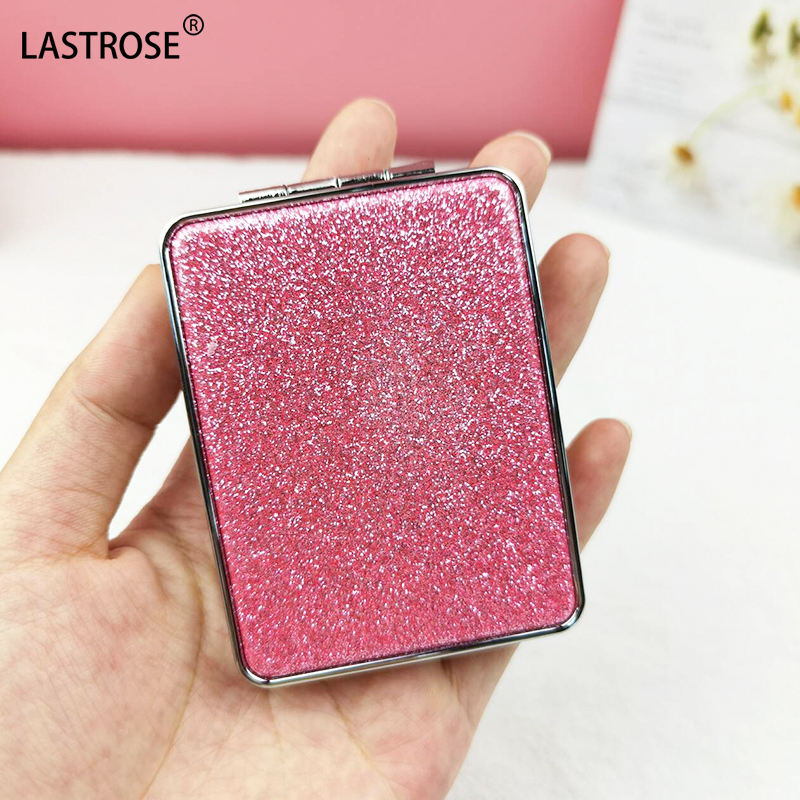 Pink rectangle mirror