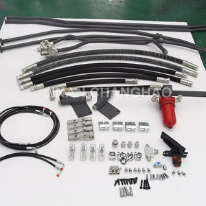 Kit de tuyauterie hydraulique pour marteau hydraulique et brise-roche pour excavatrice et pelle rétrocaveuse - Product Image 6