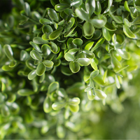 Arbres topiaires doubles en plastique en gros, plantes, verdure, bonsaï artificiel réaliste, arbre en spirale, décoration de la maison, du bureau, du mariage