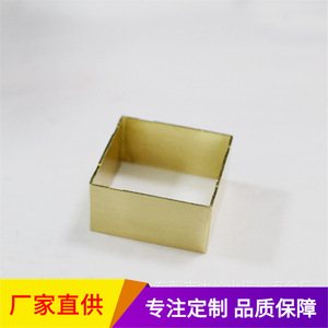 Cubiertas para Patas de Muebles de Aleación de Zinc, 60x60x30mm, Acabado Cobre Imitación Cepillado, Herrajes Modernos para Muebles - Product Image 2