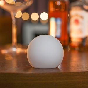 Lámpara Nocturna de Silicona Redonda Recargable por USB, Lámpara de Bola de Silicona Táctil para Niños - Product Image 2