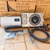 Système de climatisation de stationnement 24V pour camions, économe en énergie, avec compresseur split 12V R-134A et ventilateur silencieux pour caravanes, bus et véhicules