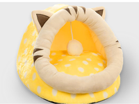 Nid de chat paresseux canapé-lit en peluche nid de chien animal de compagnie nid de chat quatre saisons universel