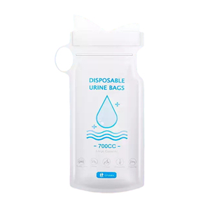 Cắm trại unisex 700ml ngoài trời mini <span class=keywords><strong>WC</strong></span> khẩn cấp nước tiểu Xe nước tiểu Túi xách tay nhà vệ sinh nôn túi trong xe sử dụng khẩn cấp nước tiểu Túi - Product Image 2