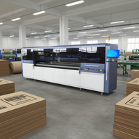 Impresora Digital de Cartón Corrugado, Máquina de Impresión de Logotipos para Cajas de Cartón RS2500-E16Sm, Máquina de Impresión de Embalajes de Cartón