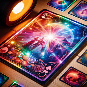 Estrellas especiales Lámina holográfica <span class=keywords><strong>Tarot</strong></span> Card Deck Baloncesto Trading Cards con folleto Juego de mesa Género - Product Image 5