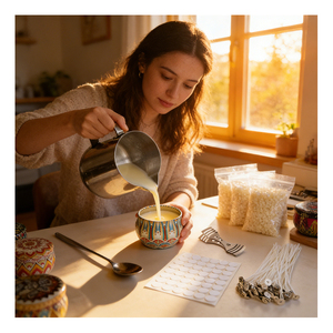 Kit Créatif de Flocons de Soja Aromatiques Faits Maison – Mélange Naturel – Fournitures pour Studio de Démarrage, Formation et Solution Commerciale – Pack Complet - Product Image 3