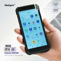 Escáner de Código QR Portátil con GPS, PDA Android, Lector de Códigos de Barras, PDA Android Portátil con Huella Dactilar