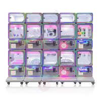 Petit distributeur automatique de bonbons en métal Offre Spéciale distributeur de détail à jetons et jetons avec système SDK de carte de crédit