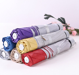 Pratique Nouveau 50% Protection UV Pluie Brillant Parapluie Design Moderne Contrôle Manuel <span class=keywords><strong>Parasol</strong></span> Publicité avec Capuchon de Protection Solaire - Product Image 6