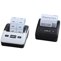 HONGWEN Printer Label Thermal Mini 80mm /Wi-Fi untuk Struk dan Barcode 203dpi Baterai 2600mAh Garansi 1 Tahun