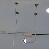 Kit de tiges de fil d'acier ANSI personnalisé OEM pince à câble solide d'éclairage porte-câble suspendu services de coupe de flexion de plafond