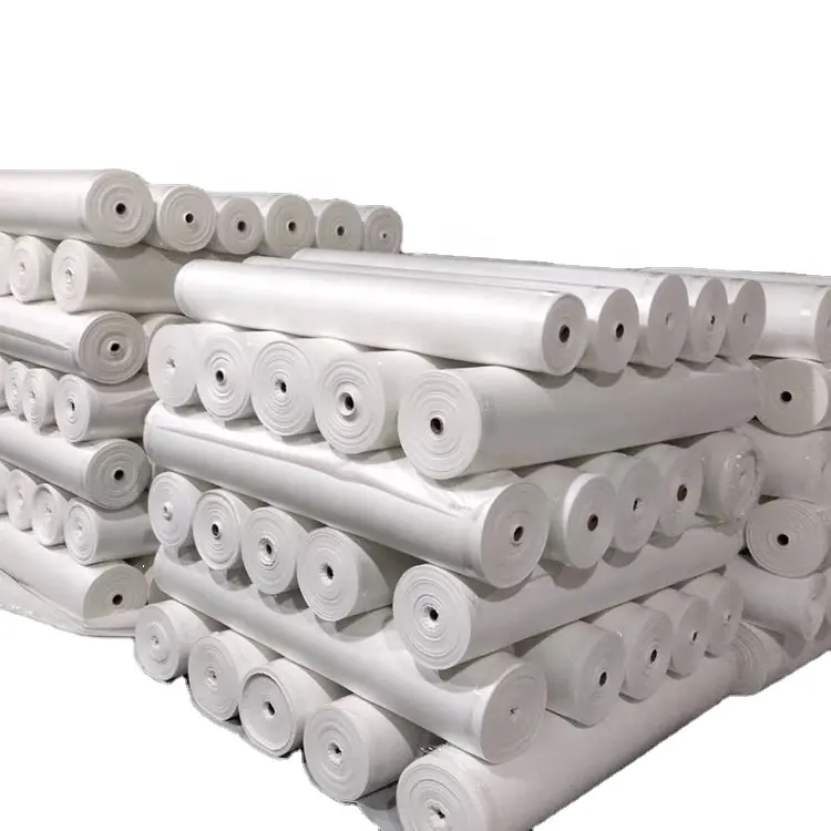 Rouleaux de tissu Non tissé Spunlace, lingettes humides, tissu de nettoyage Non tissé Spunlace