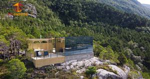 Cabina Contenitore in Acciaio Europeo con Vetro a Specchio Riflettente, Guest House Invisibile <span class=keywords><strong>per</strong></span> <span class=keywords><strong>Glamping</strong></span> di Lusso e Ritiri nella Natura - Product Image 6