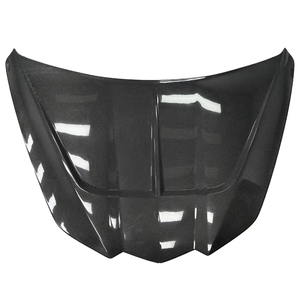 Capó Delantero de Fibra de Carbono Estilo S de Alto Brillo, Fácil Instalación para C8 Corvette 20 en Adelante - Product Image 1