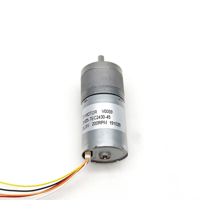 Fiyat küçük elektrik Dc Motor GM25 fırçasız dişli MOTOR elektrikli araba kapısı düşük hız cihaz kalıcı mıknatıslı 24V Rohs talepleri