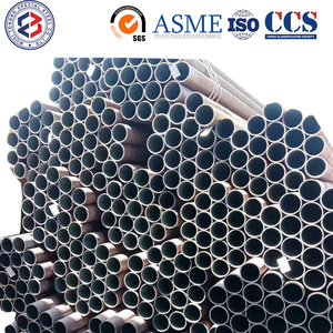 Tuyau en acier au carbone sans soudure ASTM A53 Gr.B EN 10216-1 P235GH JIS G3454 STPG370 pour la transmission d'eau - Product Image 1