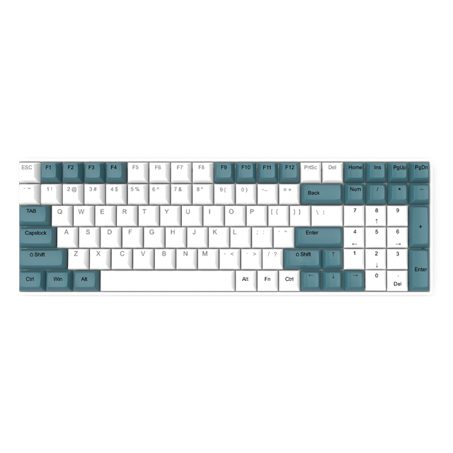 AFLION Mechanical Keyboard 100-key Hot-swappable Gaming Computer Keyboard