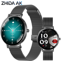 Geeignet für Android/iOS Damen-Smartwatches, Fitness-Tracker zum Telefonieren, Schlaf-Tracker/Schrittzähler/Herzfrequenz/SpO2-Messung