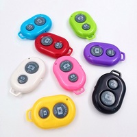 Accesorio para selfi, botón disparador, controlador de cámara inalámbrico, botón remoto para fotos, para Iphone, Android, teléfono inteligente