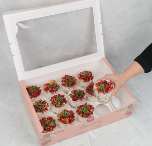 Emballage personnalisé pour croissants, boîte à pâtisserie pour fête, boîte à chocolat, boîte à biscuits en papier kraft, boîte à dessert, emballage pour traiteur, boîte à <span class=keywords><strong>plateau</strong></span> <span class=keywords><strong>de</strong></span> <span class=keywords><strong>fromages</strong></span> - Product Image 1