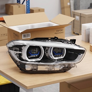 Per <span class=keywords><strong>BMW</strong></span> <span class=keywords><strong>Serie</strong></span> <span class=keywords><strong>1</strong></span> F20 Faro con Cornice <span class=keywords><strong>Blu</strong></span> Modificato LED DRL ad Alta Specificità Plug & Play - Product Image 6