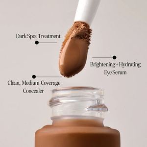 HUASURV Private Label Base mate de alta calidad Cobertura <span class=keywords><strong>no</strong></span> comedogénica <span class=keywords><strong>Corrector</strong></span> líquido completo de larga duración - Product Image 4