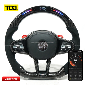 พวงมาลัยคาร์บอน TDD LED สำหรับ G30 G31 G32 X3 G01 X4 G02 M2 G87 M3 G80 M4 พวงมาลัยสปอร์ตแบบกำหนดเอง คาร์บอนไฟเบอร์แท้ - Product Image 2