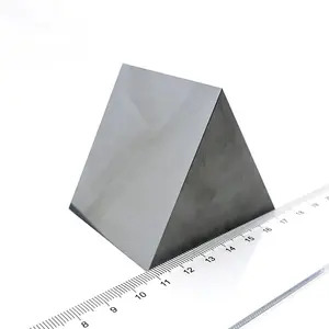 사용자 정의 Si 광학 프리즘 높은 경도 광학 삼각형 모양 실리콘 삼각형 프리즘