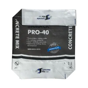 Cement Bag 25kg Custom 25 Kg Empty Pp Cement Bag Cement Packing Bag