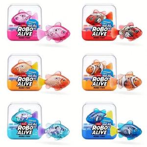 Juguetes de simulación electrónicos activados por agua ZURU Water Play: Peces y tortugas biónicas que explotan al contacto con el agua, juguetes acuáticos transfronterizos. - Product Image 5