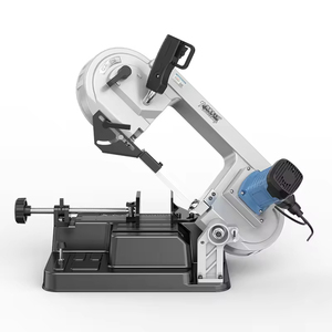 <strong>Mini</strong> Small Household Hand Portable Diagonal Cut Horizontal Wood Metal Rebar Rotatable <strong>Band</strong> <strong>Saw</strong> Cutting Machine - Product Image 1