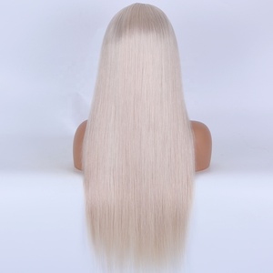 Può tingere a qualsiasi <span class=keywords><strong>colore</strong></span> <span class=keywords><strong>cenere</strong></span> bionda <span class=keywords><strong>colore</strong></span> vergine europeo remy <span class=keywords><strong>capelli</strong></span> umani 13x6 parrucca anteriore in pizzo parrucche in pizzo hd da 24 pollici - Product Image 2