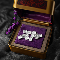 Quartz rutilé noir de haute qualité avec une facette pointue, peut être utilisé pour la fabrication de bijoux ou d'ornements, quartz rutilé noir de qualité supérieure