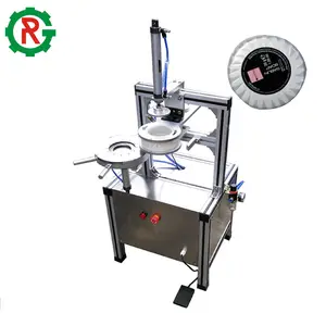 Pneumatic manual hotel soap pleat wrapping machine