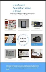 จอแสดงผล E-paper ขนาด 1.54 นิ้ว ความละเอียด 152X152 ความสว่าง VDD 180 องศา - Product Image 4