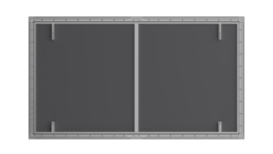 NUEVA LLEGADA: Pantalla de Proyección Fija Wupro CBSP de Alto Contraste, 100 Pulgadas, PET Crystal 4k CLR ALR, para Proyector UST - Product Image 4