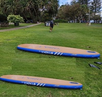 Planche de SUP gonflable tout usage YASKA PB-804 10'6''x32''x6'' portable pour eaux offshore, charge maximale 150 kg, avec aileron et EVA