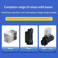 Relay Miniatur Otomatis Chint NXJ/2zh4z (D) 8-Pin 14-Pin 12 V24v220v Elektromagnetik Terbungkus Epoxy